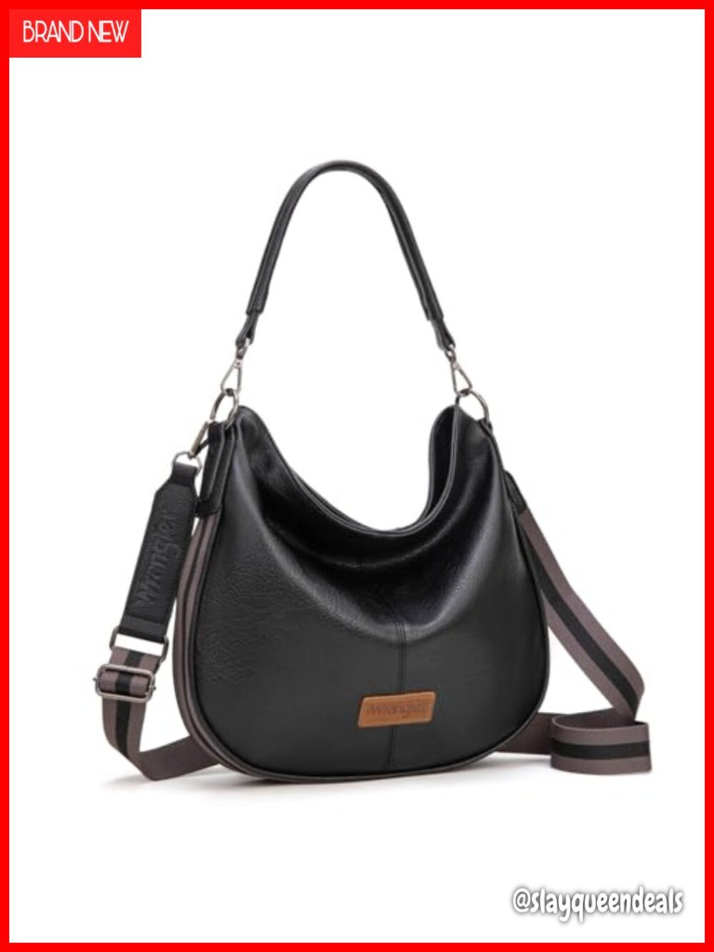 Wrangler Hobo Bags Crossbody Bag for Women Shoulder Purse Handbags with